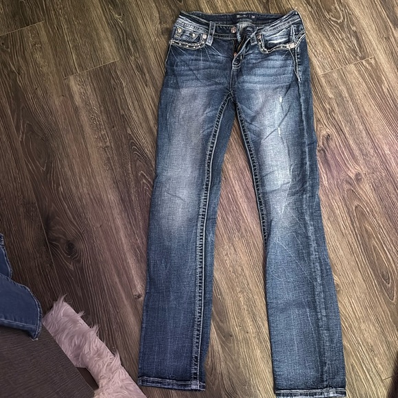 Miss Me Denim - Miss Me Mid-Rise Straight Jeans